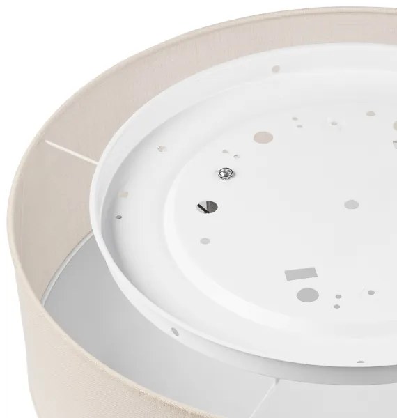 SIRJA mennyezeti lámpa 2xE27/60W/230V, 45 cm, krém színű