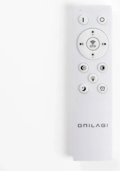 BRILAGI - LED dimmelhető mennyezeti lámpa FALCON II LED/67W/230V fehér/bézs + távirányító
