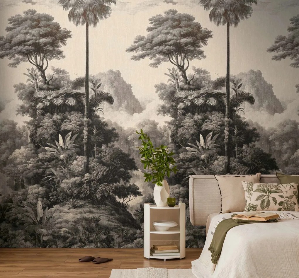 Falfestmény Fotótapéta Növény Korona Fák Erdő Flizelin