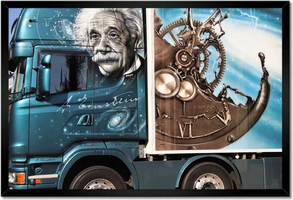 Poszterek keretben 60x40 Teherautó kamion