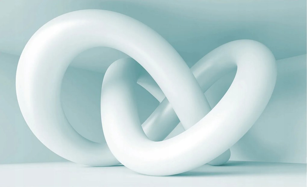 Fotótapéta Csomó Absztrakt vinil kék 368x254 +ragasztó