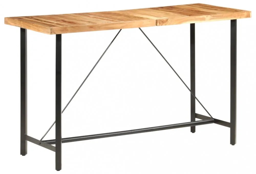 tömör akácfa bárasztal 180 x 70 x 107 cm