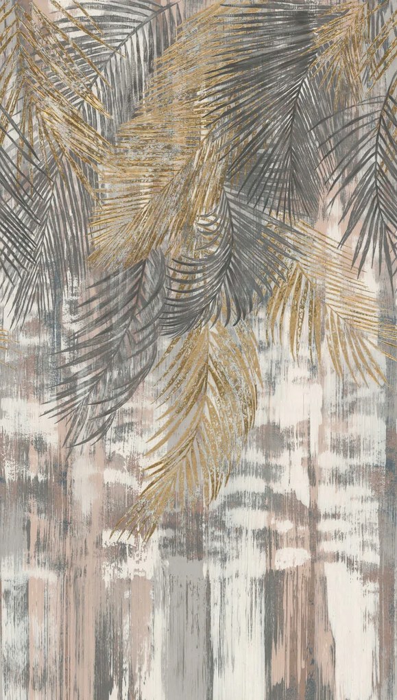 Vinyl tapéta flizelin fotótapéta pálmalevelek magasság 2,80 mb As