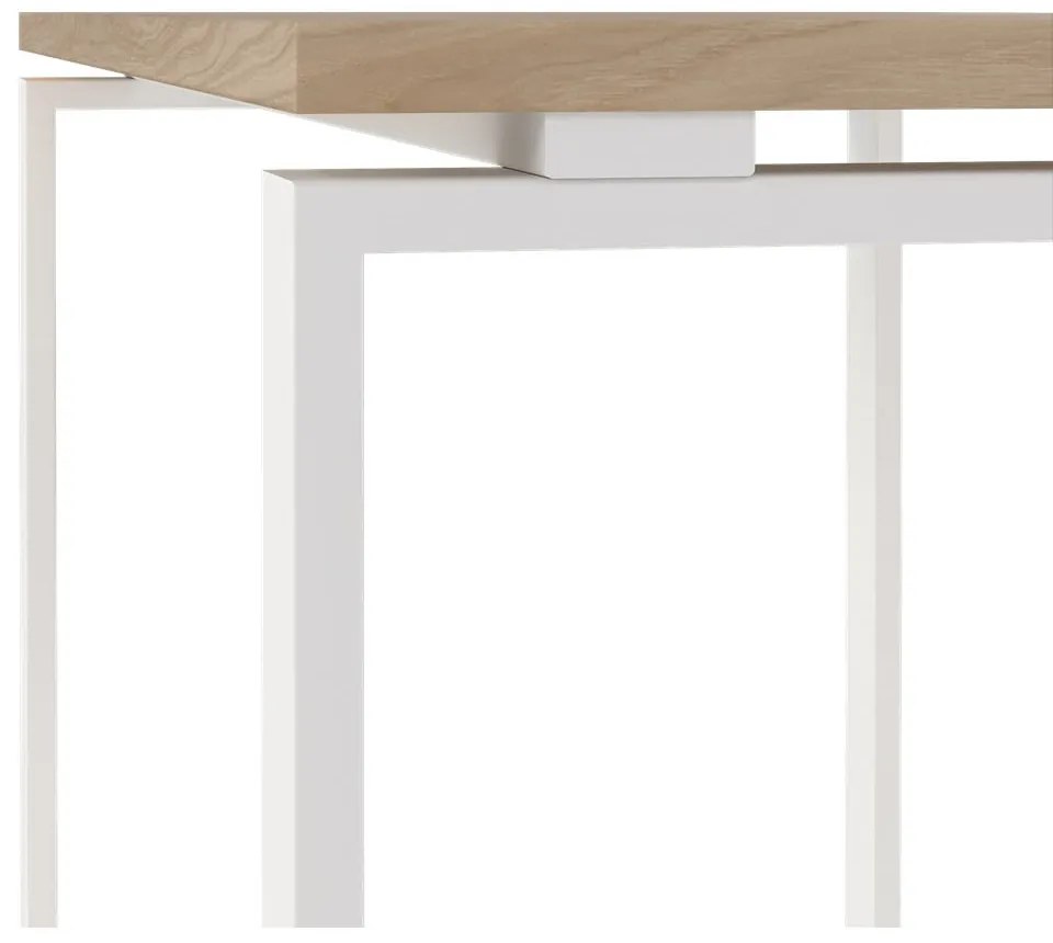 Íróasztal tölgyfa dekoros asztallappal 60x120 cm Sign – Tvilum