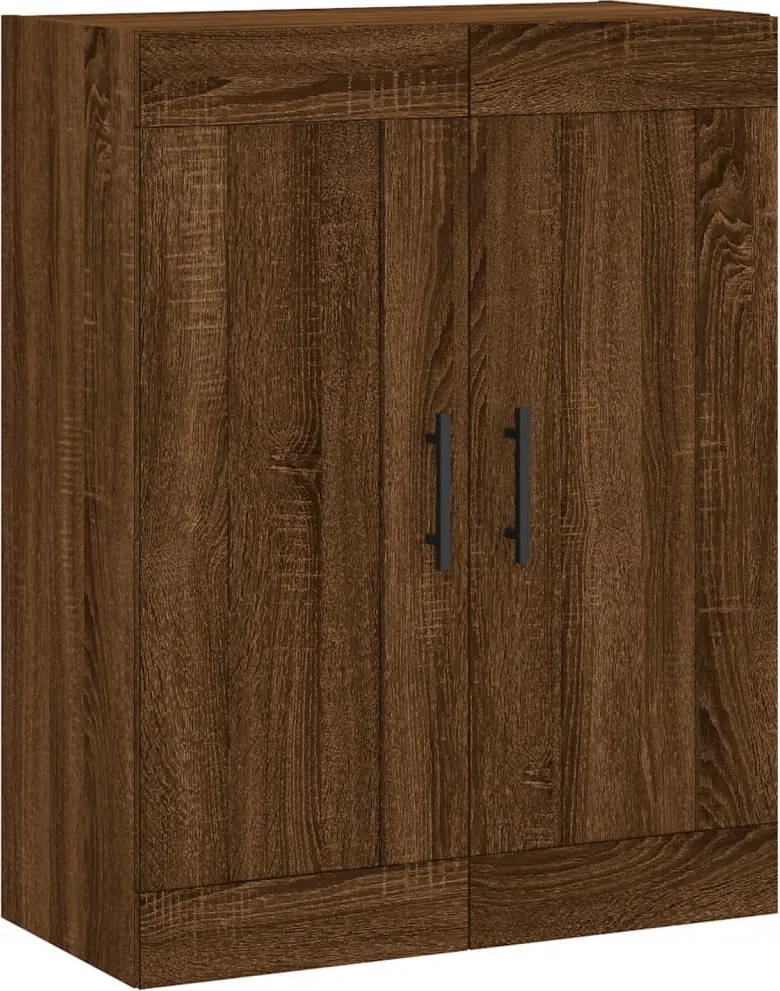 vidaXL barna tölgy szerelt fa fali szekrény 69,5 x 34 x 90 cm