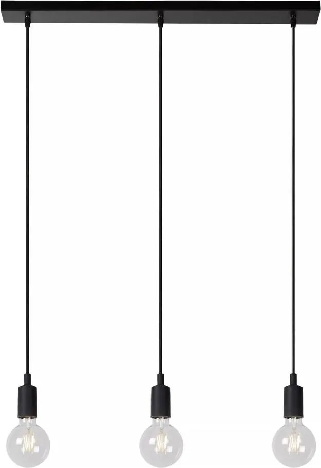 Lucide 08408/03/30 - Kábeles függeszték FIX MULTIPLE 3xE27/60W/230V