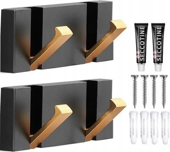 2x Ruhaakasztó Összecsukható Fali Kulcsok