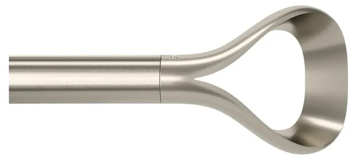 Rozsdamentes acél bővíthető függönykarnis 107 - 305 cm Loop – Umbra