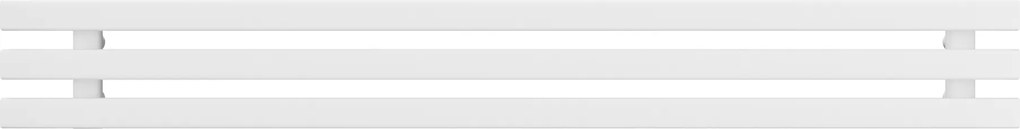 Dekorációs Radiátor Vízszintes 180/21 Fehér Matt Sima