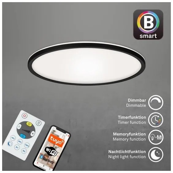 Briloner 7059-015 - LED Dimmelhető lámpa SLIM LED/22W/230V Wi-Fi Tuya + + távirányító