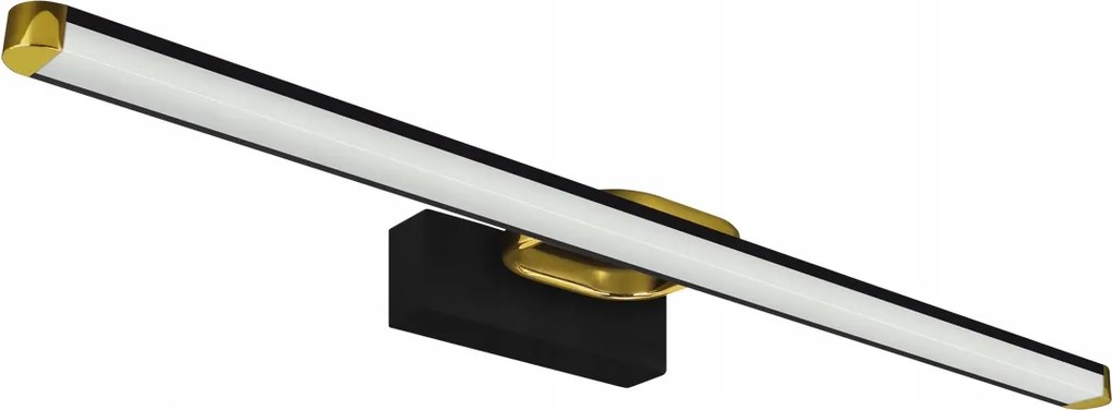 Fürdőszobai fali lámpa tükör fölé Prymus Led 12W 4100K IP44 fekete