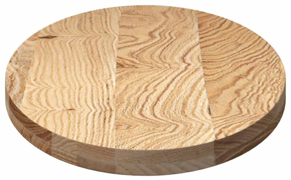 tömör akácfa ovális alakú asztallap 100 x 50 x 4 cm