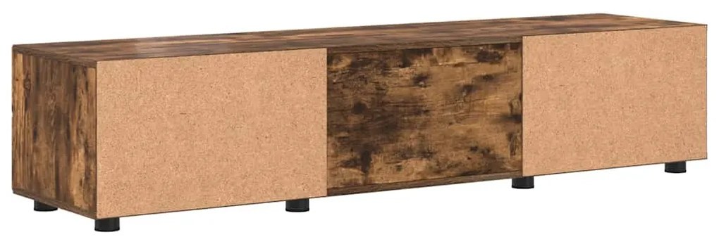TV szekrény fiókkal Füstölt tölgy 150 x 39 x 30 cm Faanyag