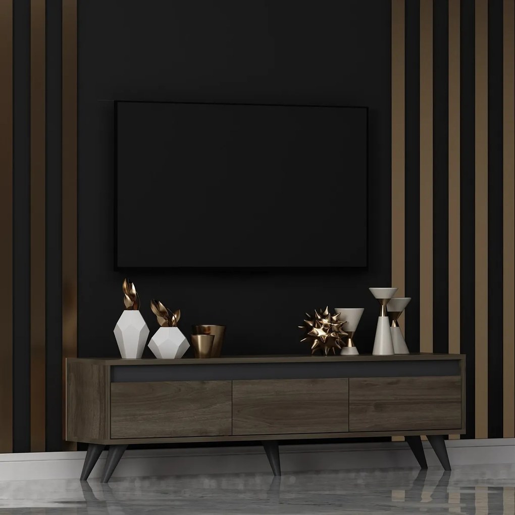 Century Walnut TV asztal