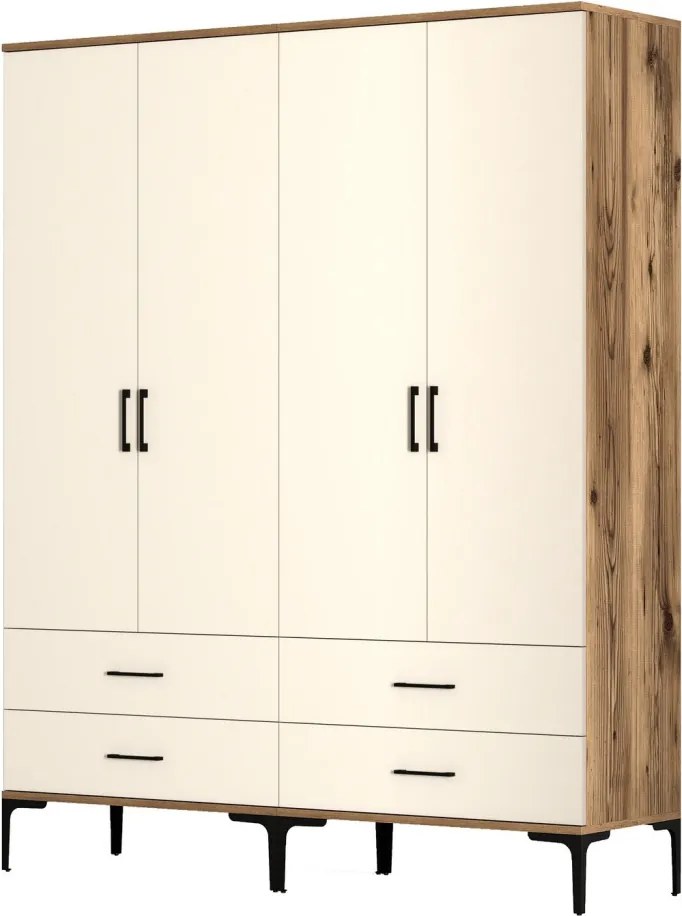 Kumsal TT - Walnut, Cream