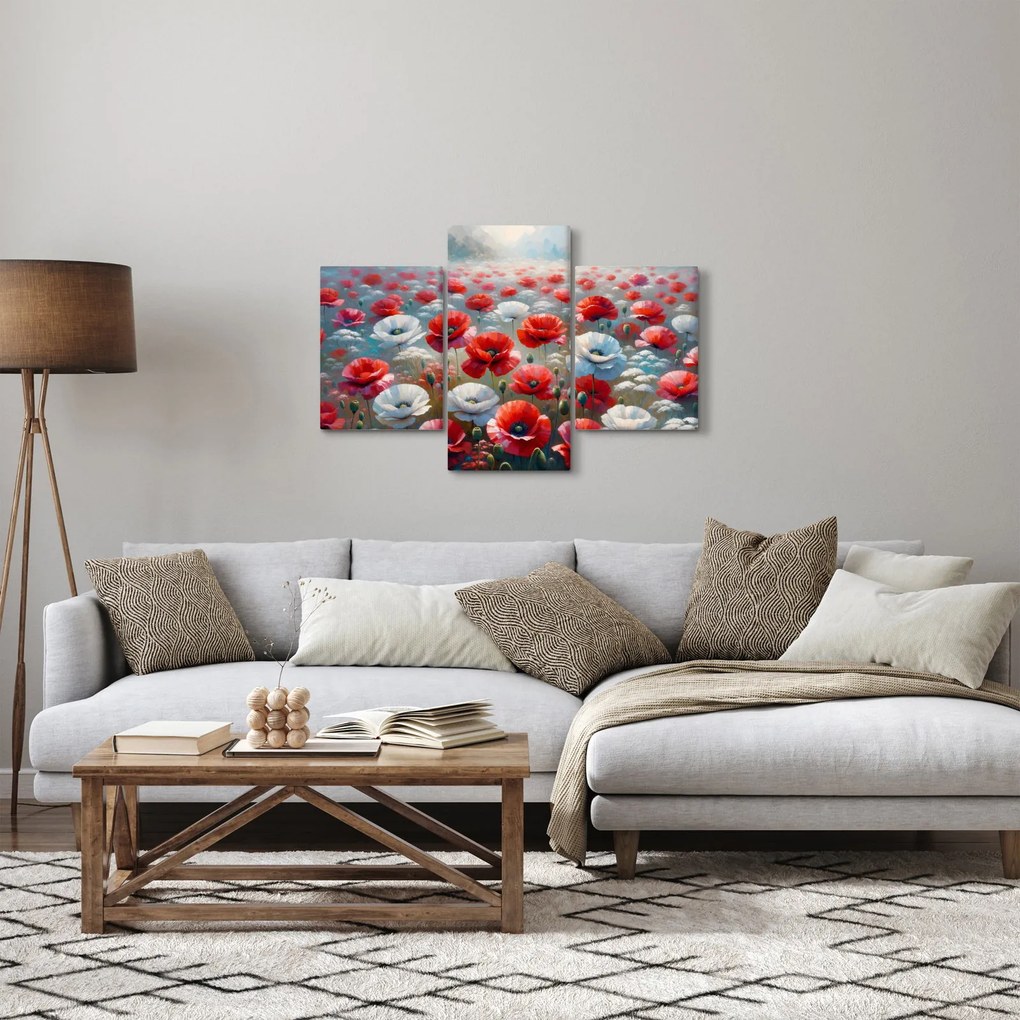 Kép - Pipacsmező (90x60 cm)