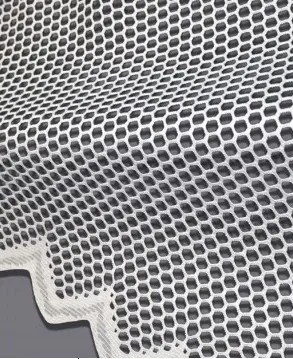 Mg Függöny méhsejt háló 125/376 Fehér 180cm magas 3,7mb lengyel Kupon