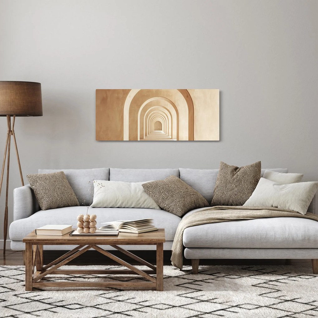 Kép - Bézs átjáró (120x50 cm)