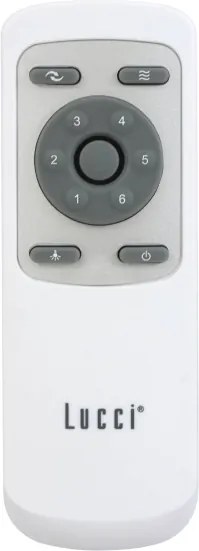 Lucci air 213301- LED dimmelhető mennyezeti ventilátor UNIONE 1xGX53/12W/230V + távirányító