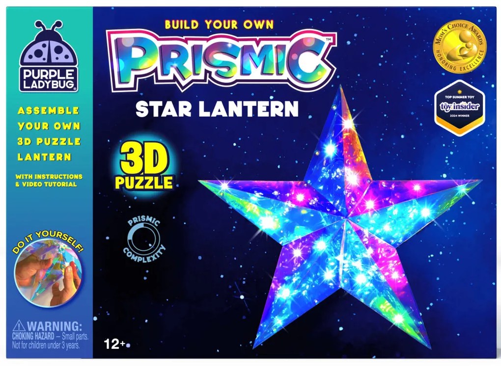 PRISMIC™ 3D Puzzle LED lámpa - Csillag (v)