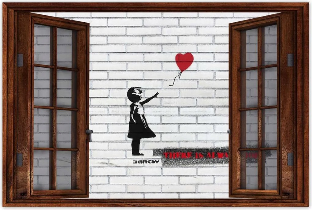 Poszterek 120x80 Theres always hope Banksy