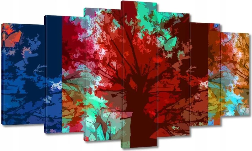 Festmények 140x80 Őszi absztrakt