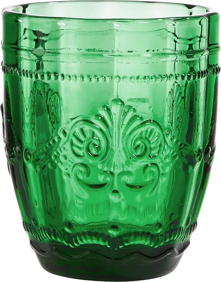 VICTORIAN vizes pohár, sötétzöld 250 ml