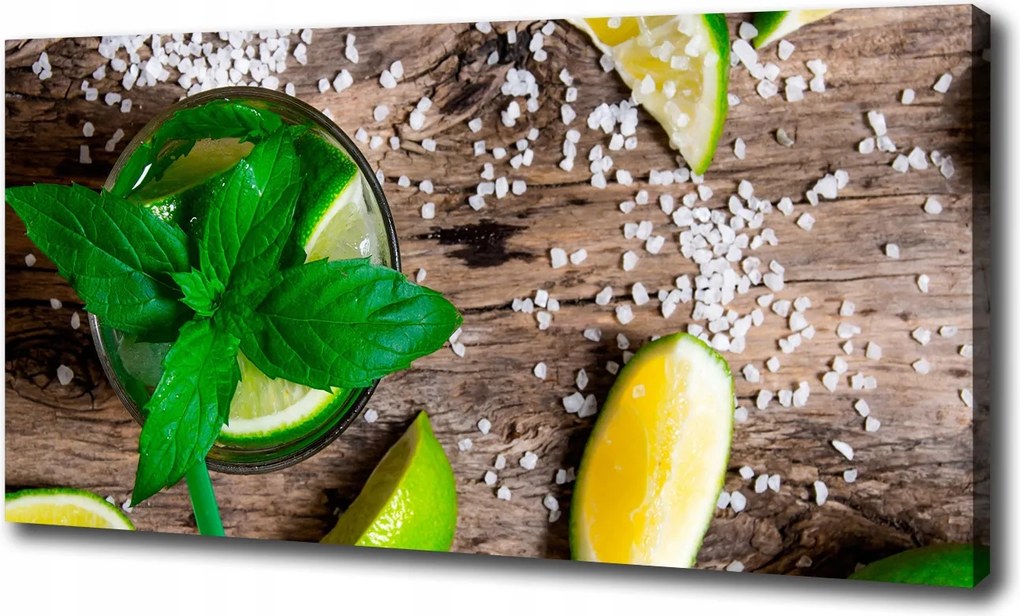 Fotótapéta nagy canvas falikép Mojito 100x70 cm