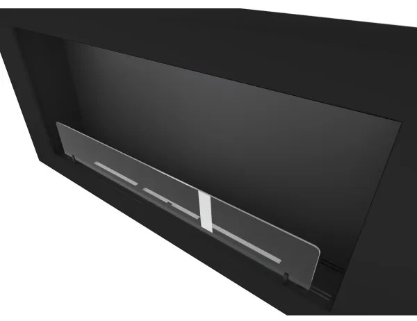 InFire - Fali BIO kandalló 120x56 cm 3kW fekete