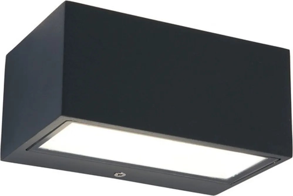 LUTEC 5189102118 GEMINI Modern Kültéri Fali Lámpa Antracit LED IP44