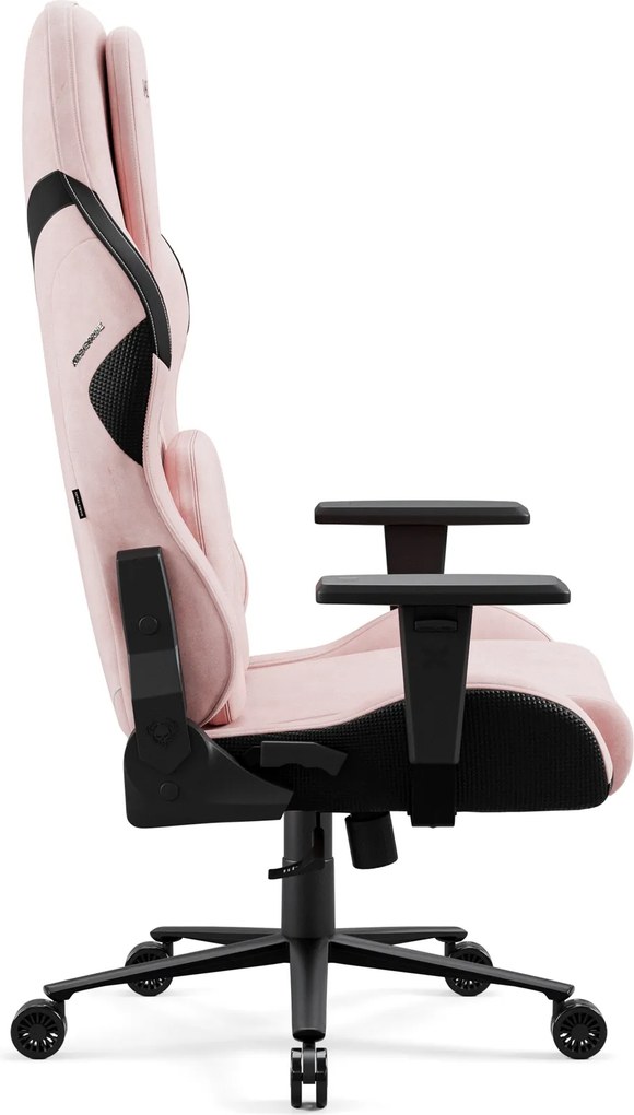 Gamer szék Normal Size, fekete-rózsaszín: Diablo X-One Prime Akira Pink