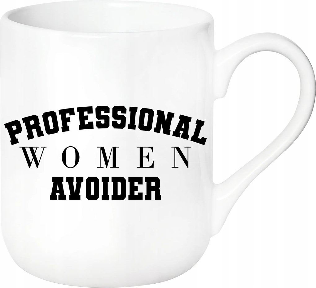 Bögre Professional Women Avoider Vicces Születésnapi Ajándék 330ml+CSOMAG