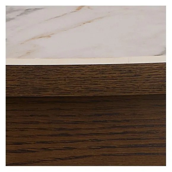 Kerek bővíthető étkezőasztal kerámia asztallappal ø 120 cm Southampton – Actona