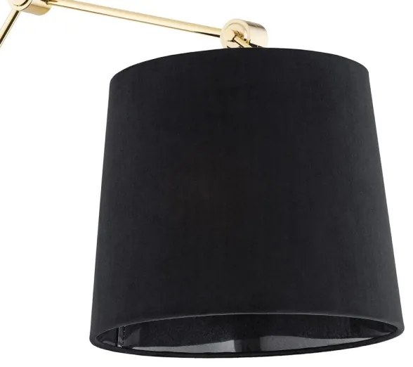 Argon 4898 - Fali lámpa ZAKYNTOS PLUS 1xE27/15W/230V fekete/arany