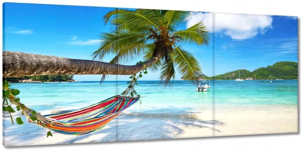 Vászonkép 150x70 Trópusok Tájképek Pálmafák