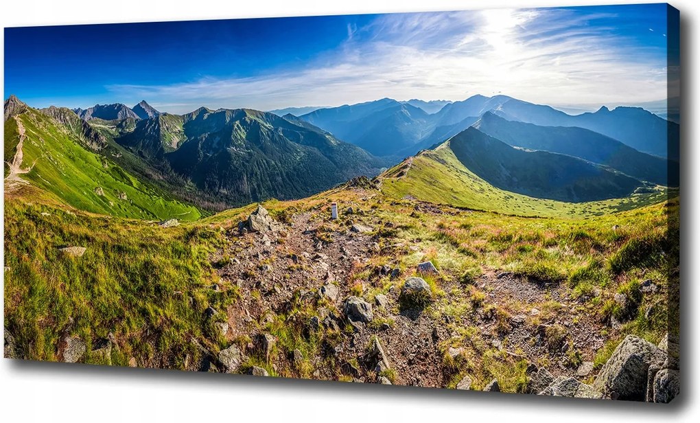 Vászonkép Hegyi panoráma 100x70 cm