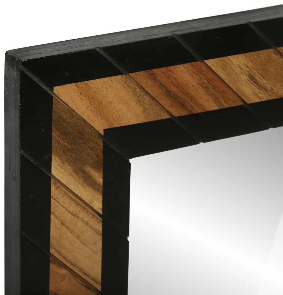 Tükör 70x2x70 cm Tömör fa akác