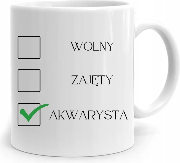 Akvarista Bögre Tökéletes Ajándék Születésnapra, fényképes nyomtatással