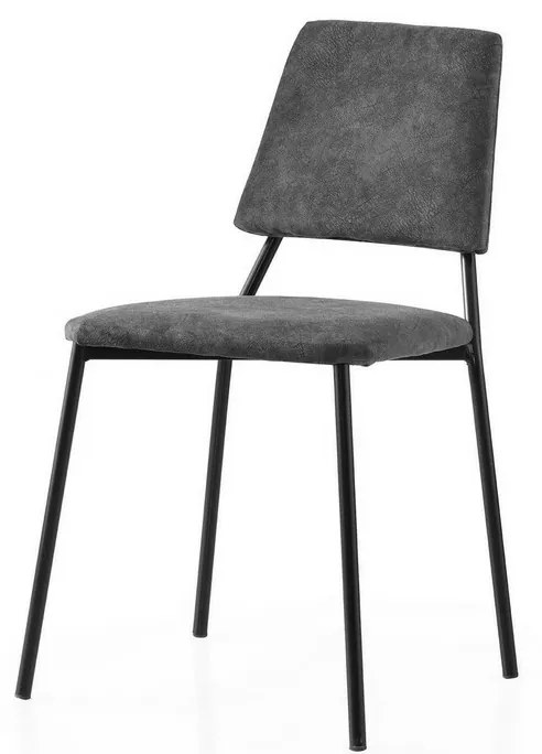 Lima Grey and Black étkezőszék szett, 2 db