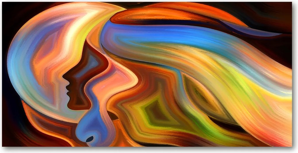 Fotó-kép edzett üveg Absztrakt 140x70