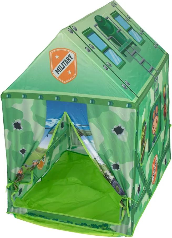 KIK Katonai gyermek sátor, zöld, KX7937
