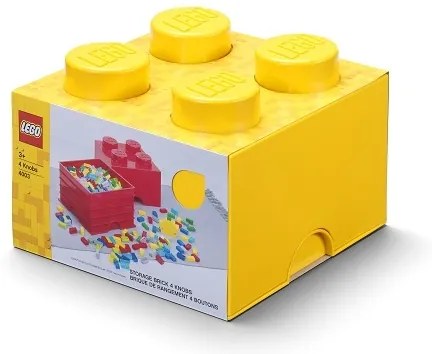 Tároló doboz 4-es, többféle - LEGO Szín: růžová