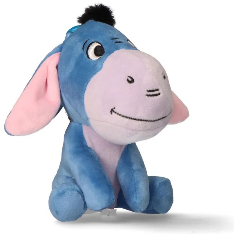 Disney Micimackó Eeyore 3D plüss figura akasztóval, táskadísz 13 cm
