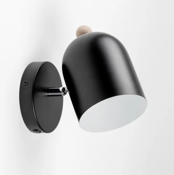 BRILAGI - GALLION irányítható fali spotlámpa 1xE27/15W/230V fekete