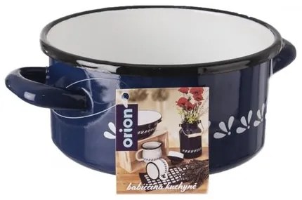 Orion KÉKFESTŐ zománcozott lábas, 1,5 l