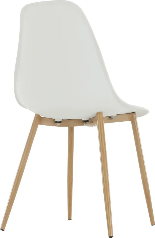 Szék, fehér/natúr, SINTIA