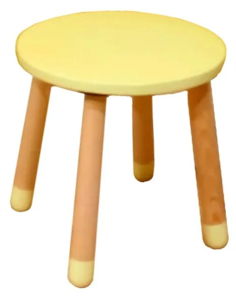 Gyerek ülőke Yellow Chair