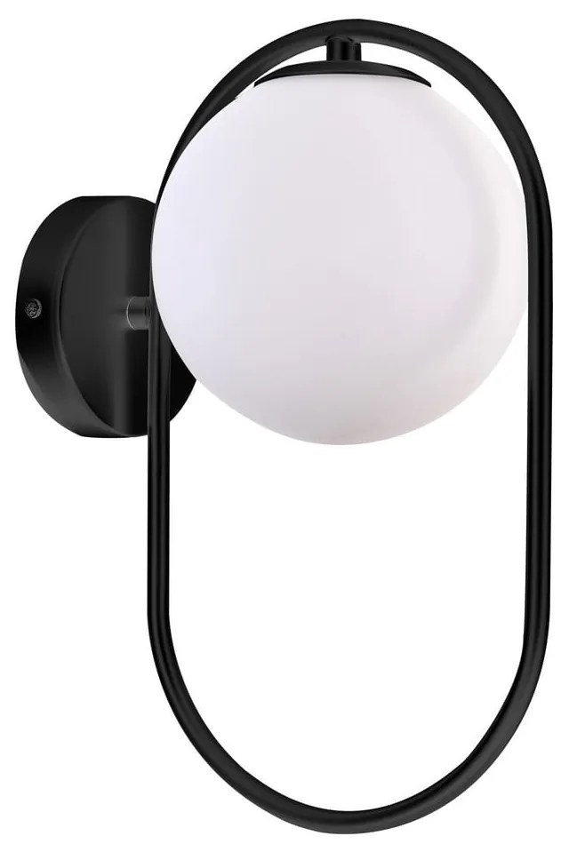 Fekete fali lámpa Cordel – Candellux Lighting