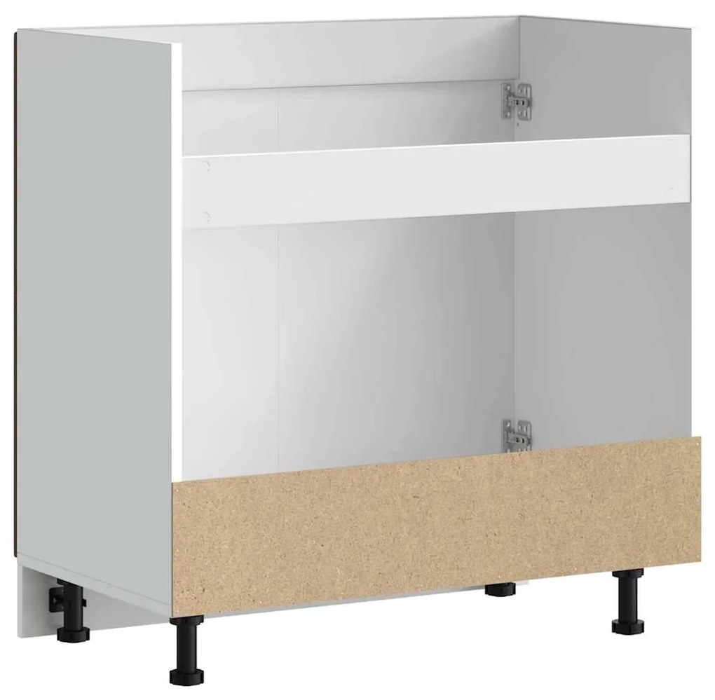 Mosogató sljzat szekrény Kalmar barna tölgy 80x46x81,5 cm