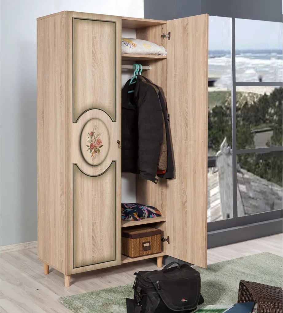 Stil gardróbszekrény, 90 cm – TR869VEL4235